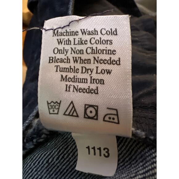 Coldwater Creek Women’s Jeans Size16 Straight Leg Blue Denim Stretch Comfort - Picture 10 of 11